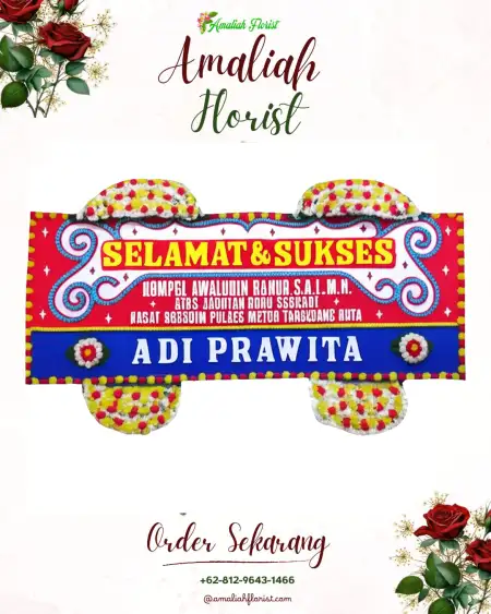 Papan Bunga Ucapan Selamat Pucungrejo